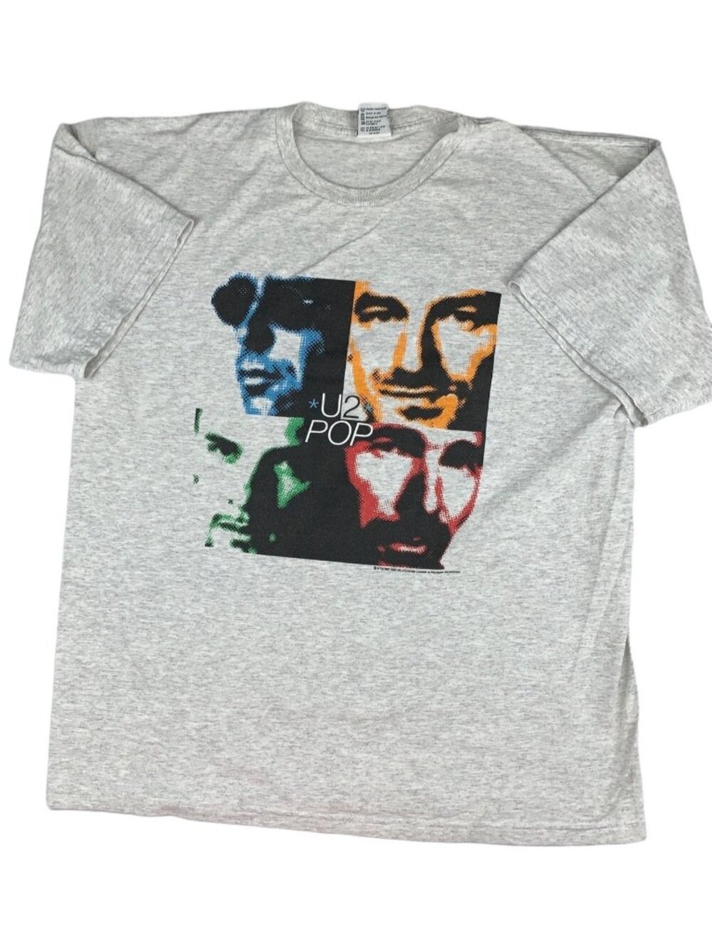 Vintage Original U2 1997 POP Tour Concert Tee  90's size XL